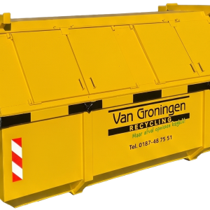 10m³ Bouw- en sloopafval container (gesloten)